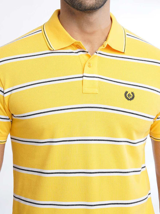 Yellow Polo T-Shirt for men