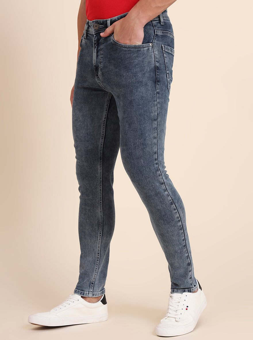 Dark Indigo Washed Urban Fit Jeans | Greenfibre