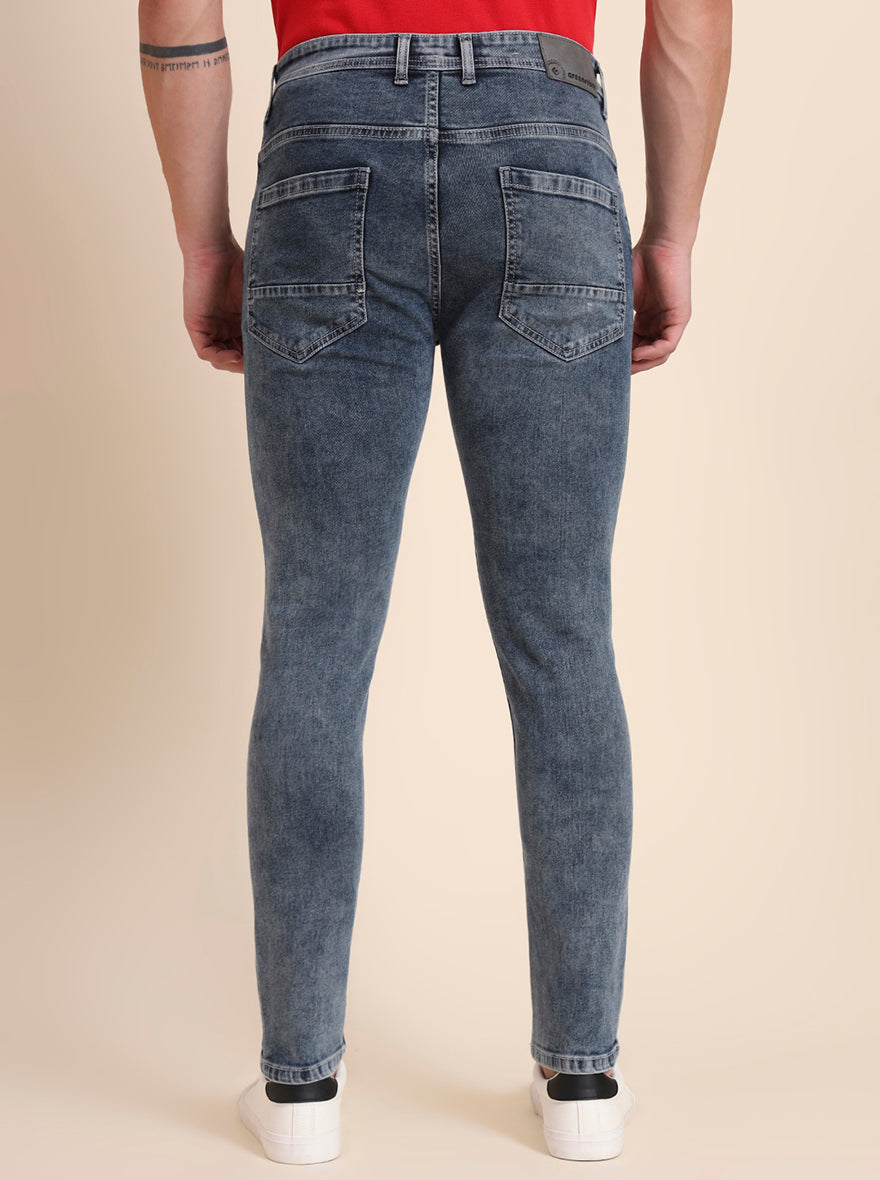 Dark Indigo Washed Urban Fit Jeans | Greenfibre