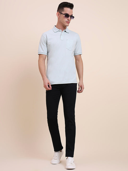 Raw Black Washed Narrow Fit Jeans | Greenfibre