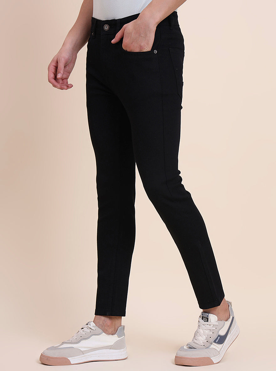 Raw Black Washed Urban Fit Jeans | Greenfibre