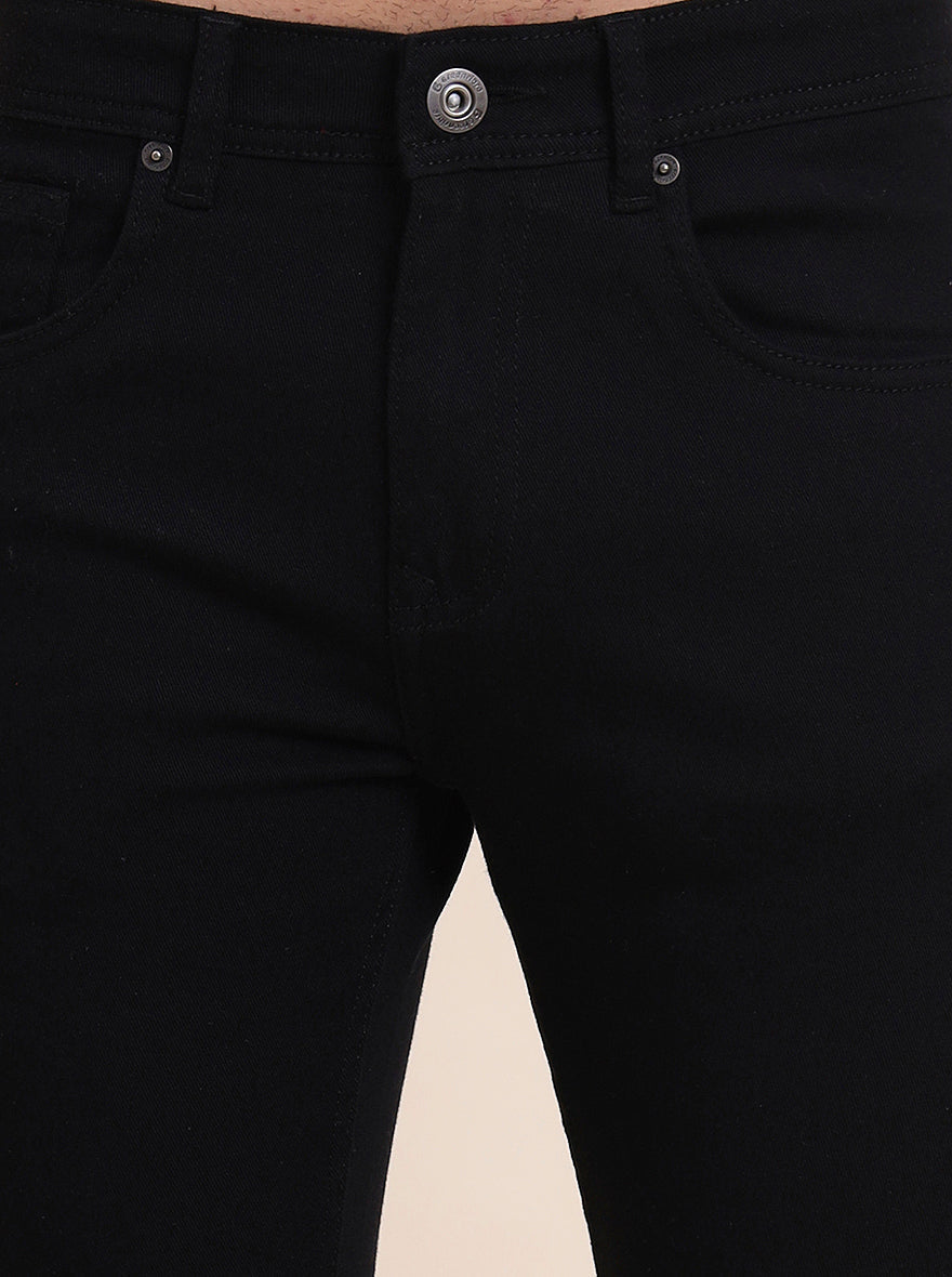 Raw Black Washed Urban Fit Jeans | Greenfibre
