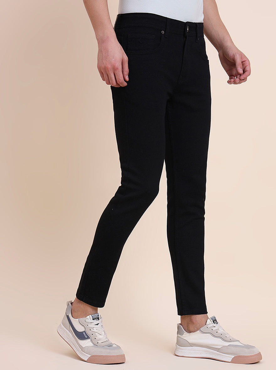Raw Black Washed Urban Fit Jeans | Greenfibre