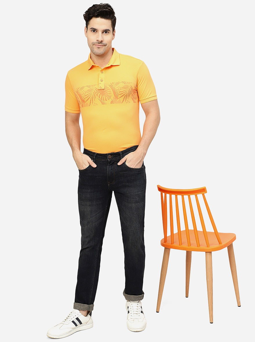 Dark Indigo Washed Narrow Fit Jeans | Greenfibre