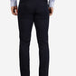 Navy Blue Solid Super Slim Fit Formal Trouser | Greenfibre