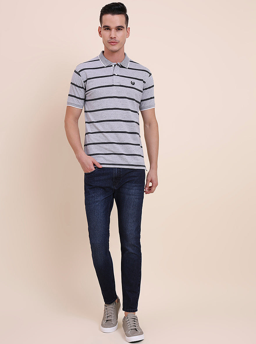 Indigo Blue Washed Urban Fit Jeans | Greenfibre