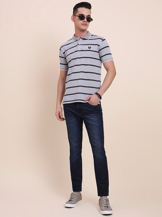 Indigo Blue Washed Urban Fit Jeans | Greenfibre