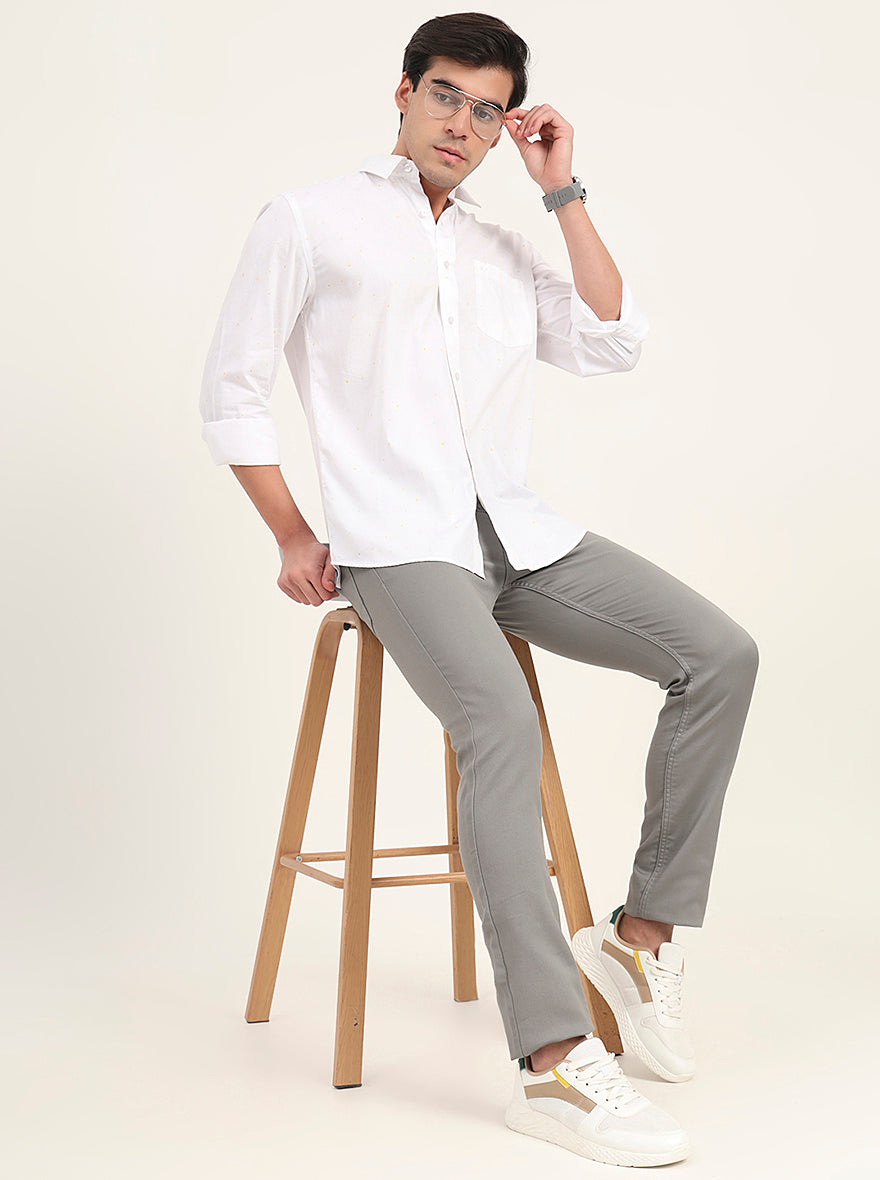 Grey Washed Slim Fit Jeans | Greenfibre