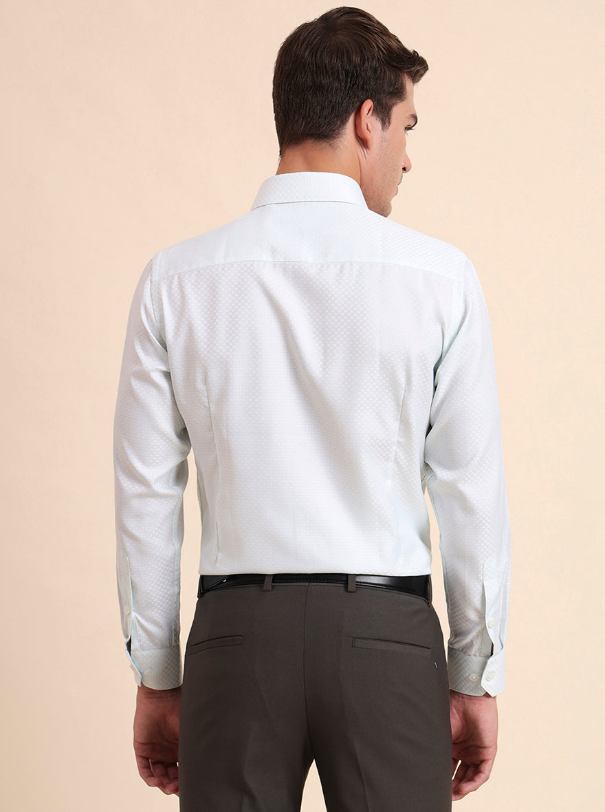 Pista Solid Slim Fit Formal Shirt | Greenfibre