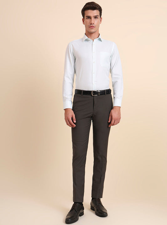 Pista Solid Slim Fit Formal Shirt | Greenfibre