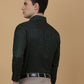 Green Checked Slim Fit Formal Shirt | Greenfibre