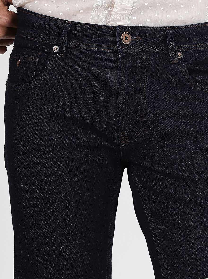 Blue Washed Narrow Fit Jeans | Greenfibre