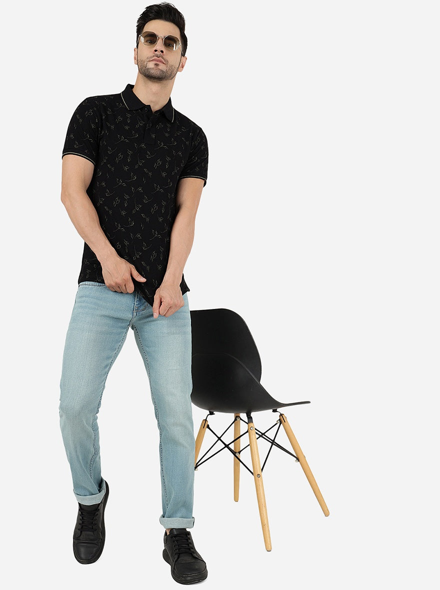 Brittany Blue Washed Straight Fit Jeans | Greenfibre