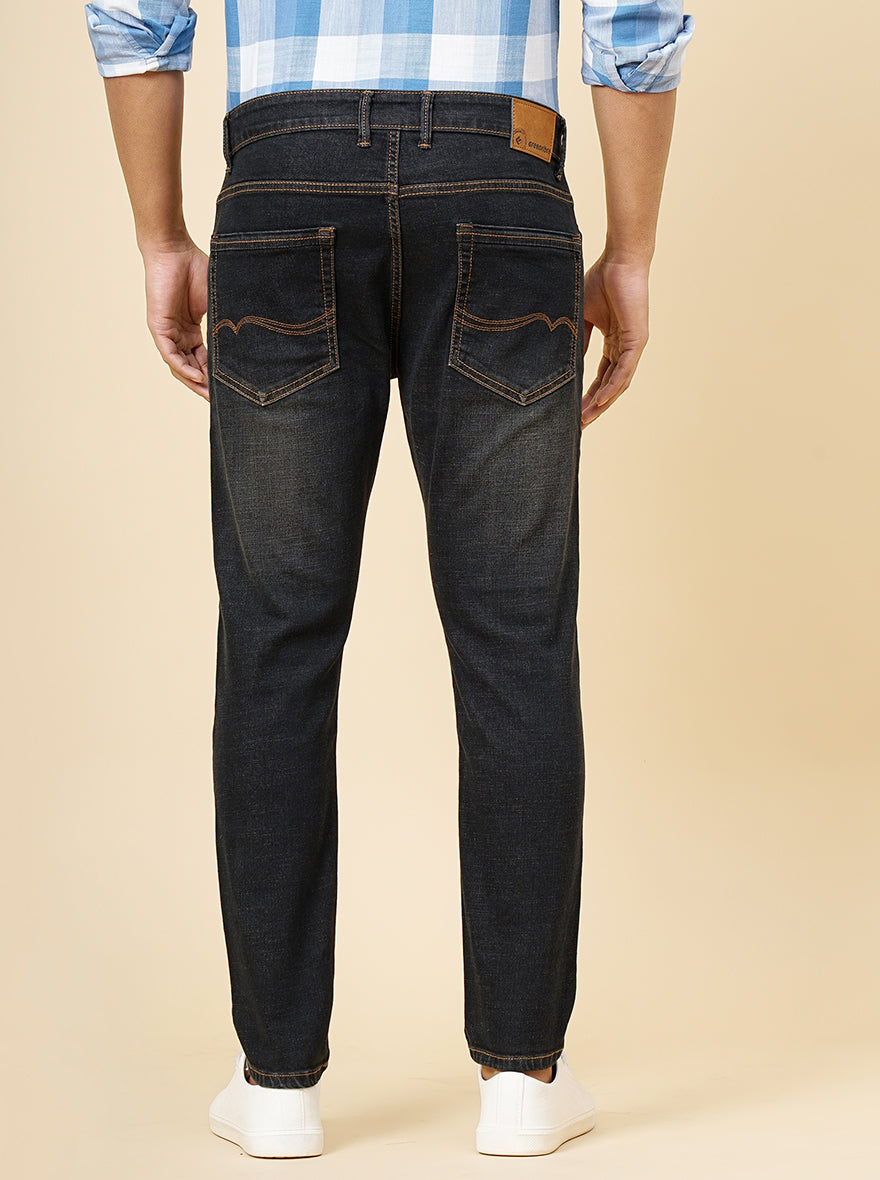 Tinted Blue Washed Urban Fit Jeans | Greenfibre