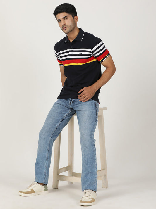 Cloudy Blue Washed Narrow Fit Jeans | Greenfibre