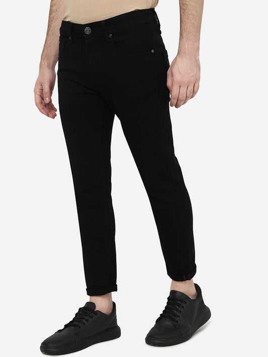 Jet Black Washed Urban Fit Jeans | Greenfibre