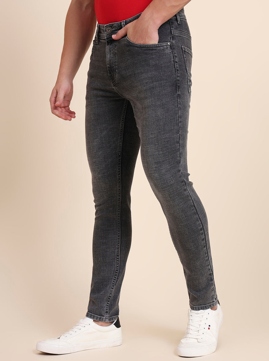 Grey Washed Urban Fit Jeans | Greenfibre