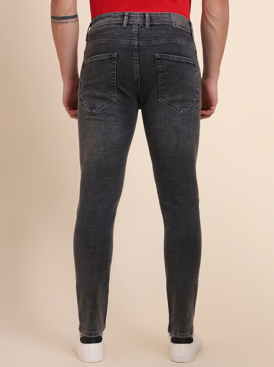 Grey Washed Urban Fit Jeans | Greenfibre