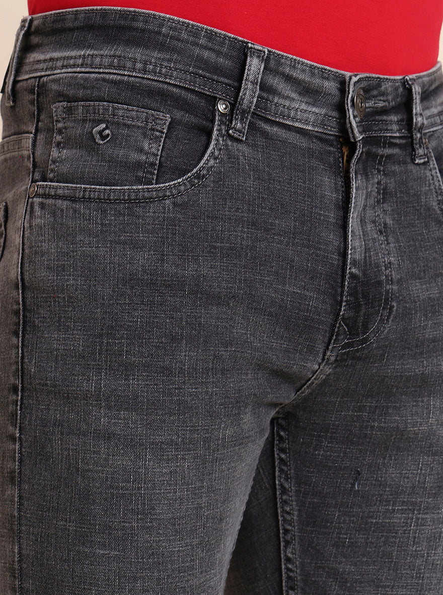 Grey Washed Urban Fit Jeans | Greenfibre