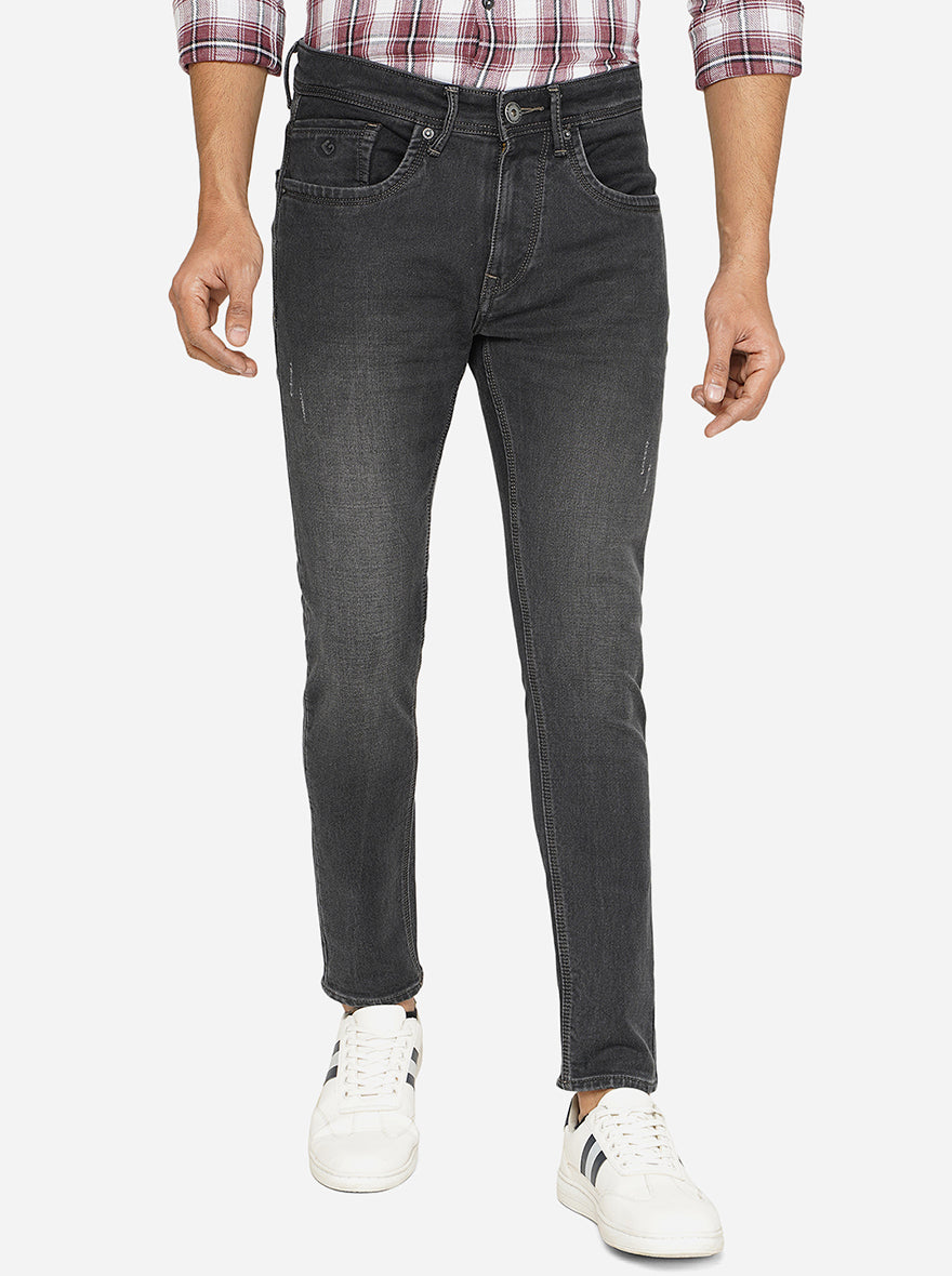 Grey Washed Urban Fit Jeans | Greenfibre