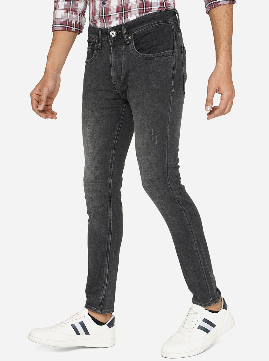 Grey Washed Urban Fit Jeans | Greenfibre