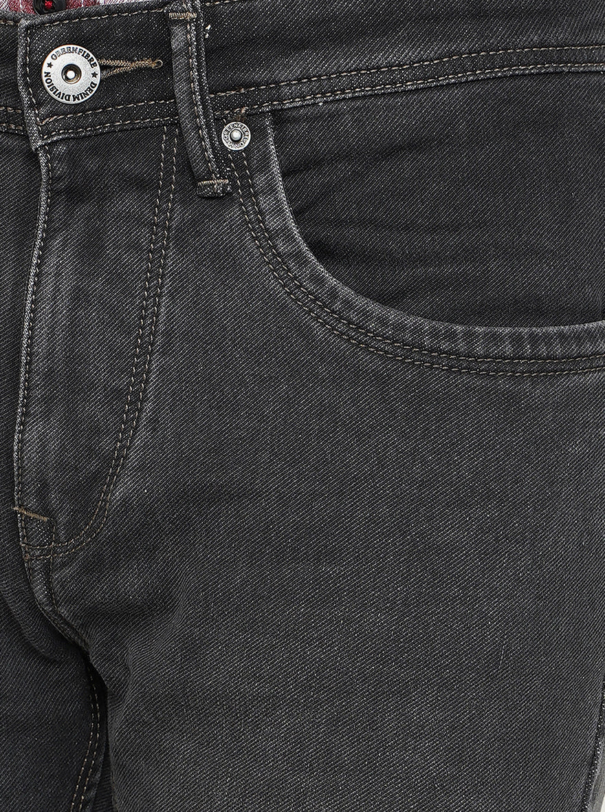 Grey Washed Urban Fit Jeans | Greenfibre