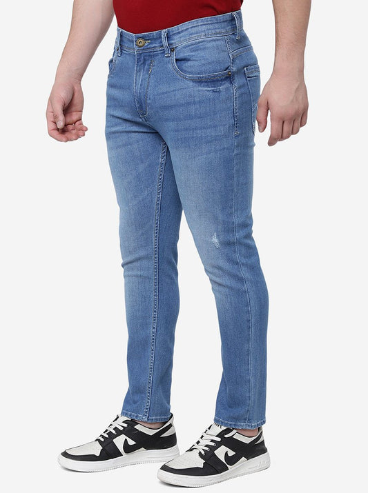 River Blue Solid Urban Fit Jeans | Greenfibre