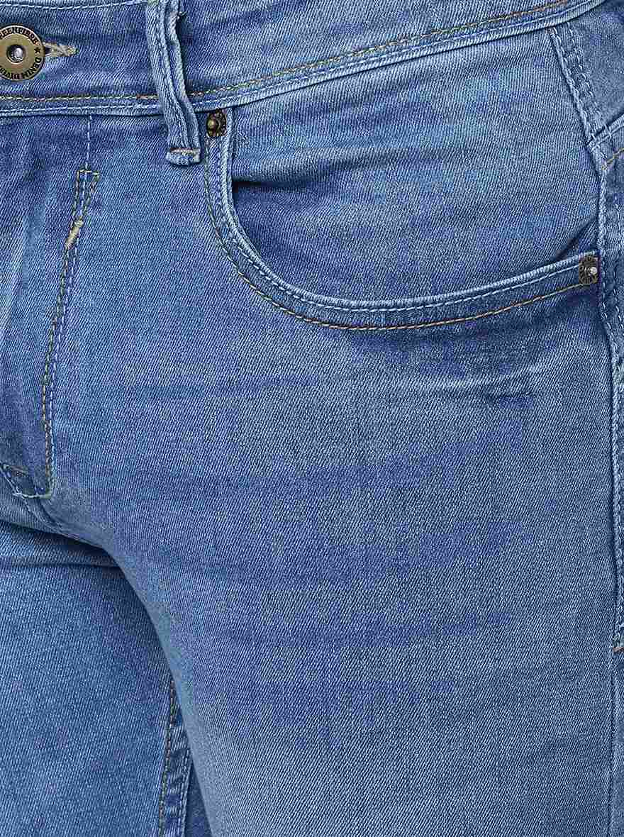 River Blue Solid Urban Fit Jeans | Greenfibre