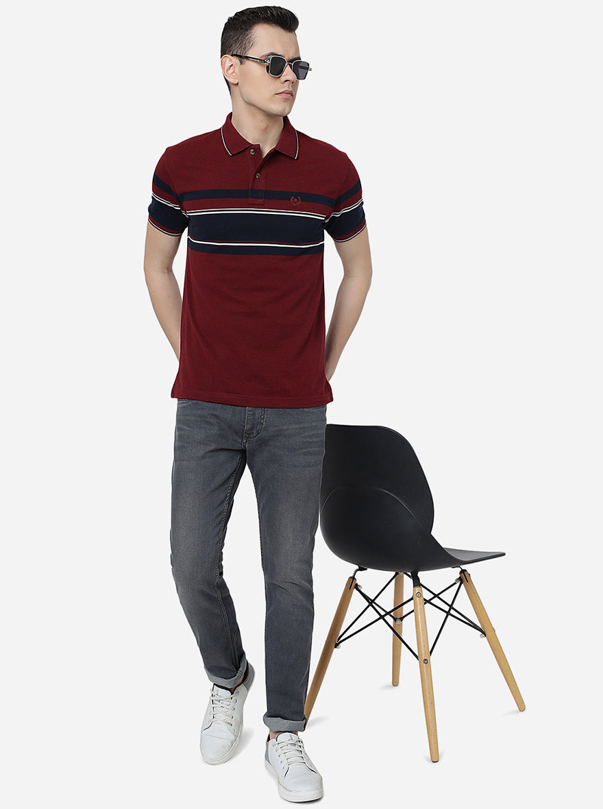 Mid Grey Washed Slim Fit Jeans | Greenfibre