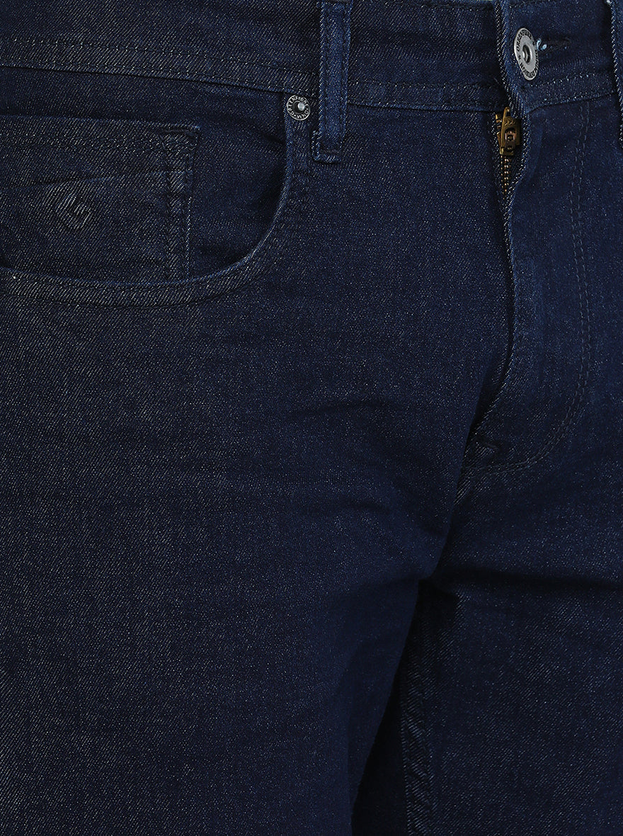 Raw Blue Washed Narrow Fit Jeans | Greenfibre