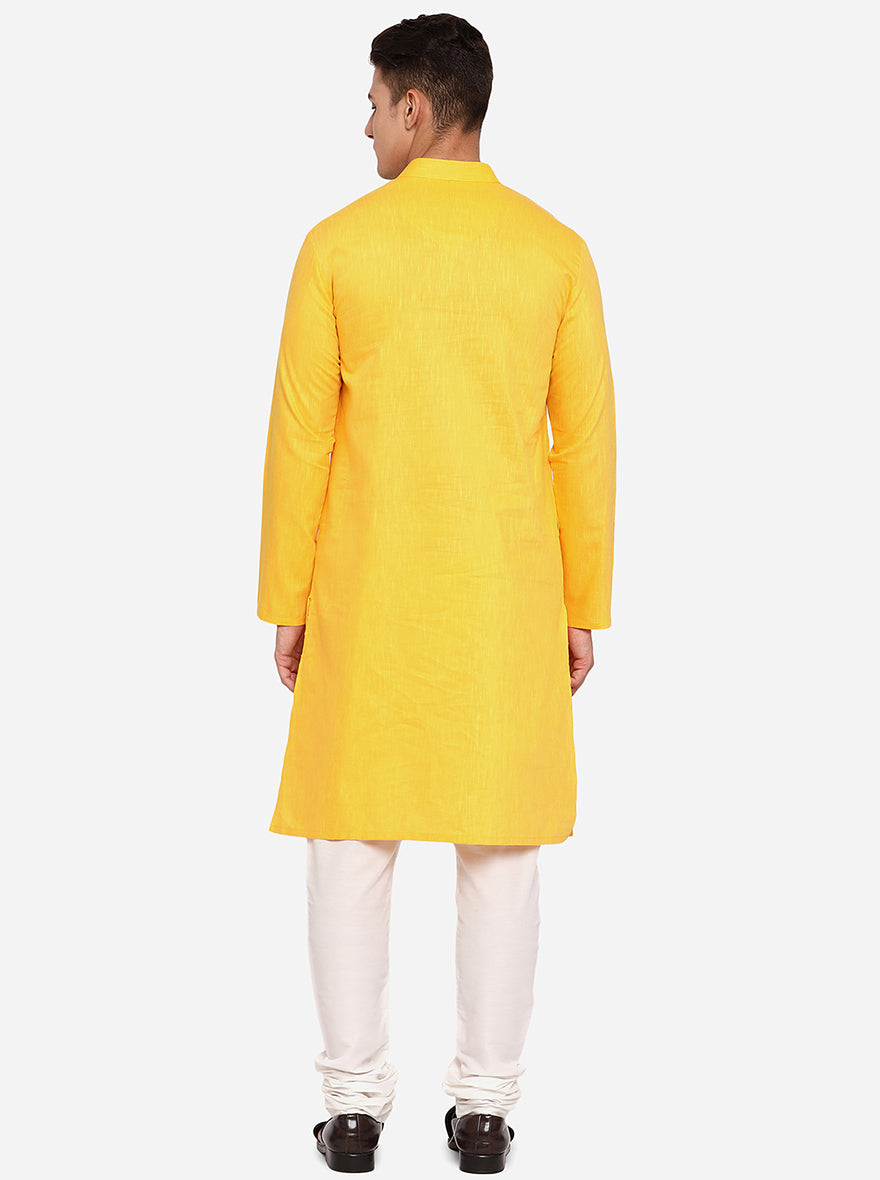 Yellow Kurta | Greenfibre