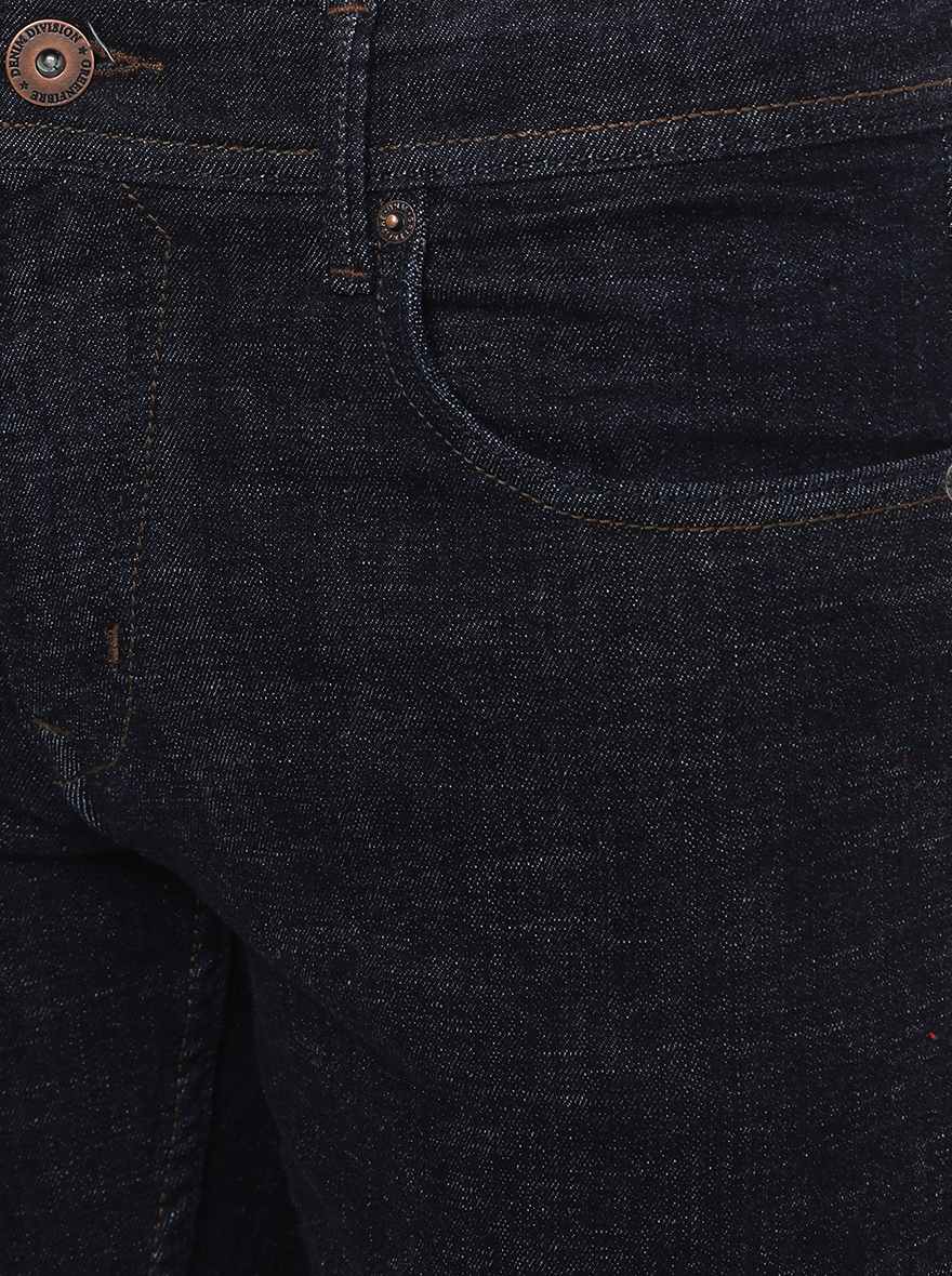 Raw Blue Washed Narrow Fit Jeans | Greenfibre