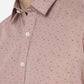 Rose Cloud Printed Smart Fit Semi Casual Shirt | Greenfibre