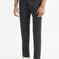 Dark Grey Checked Super Slim Fit Casual Trouser | Greenfibre