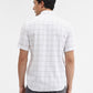 White Checked Smart Fit Semi Casual Shirt | Greenfibre