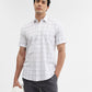 White Checked Smart Fit Semi Casual Shirt | Greenfibre