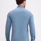 Blue Solid Smart Fit Semi Casual Shirt | Greenfibre