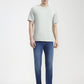 Mid Blue Solid Narrow Fit Jeans | Greenfibre