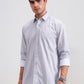 Grey Printed Smart Fit Semi Casual Shirt | Greenfibre
