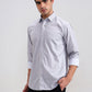 Grey Printed Smart Fit Semi Casual Shirt | Greenfibre
