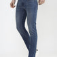 Sky Blue Solid Narrow Fit Jeans | Greenfibre