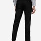 Black Solid Super Slim Fit Formal Trouser | Greenfibre