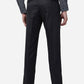 Dark Grey Solid Super Slim fit Formal Trouser | Greenfibre