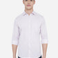 Pink Printed Classic Fit Casual Shirt | Greenfibre