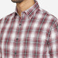 Multicolor Checked Slim Fit Semi Casual Shirt | Greenfibre