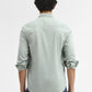 Mint Green Solid Smart Fit Semi Casual Shirt | Greenfibre