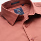 Baked Clay Solid Slim Fit Casual Shirt | Greenfibre