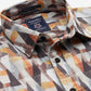 Yellow Printed Slim Fit Casual Shirt | Greenfibre