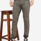 Olive Green Solid Narrow Fit Jeans | Greenfibre