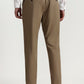 Khaki Solid Regular Fit Track Pant | Greenfibre